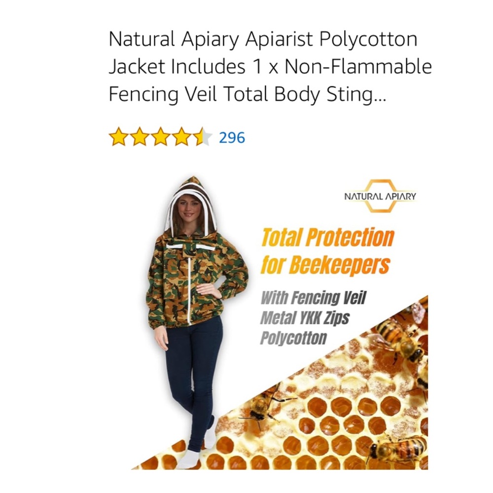 NWT Bee Keepers / Apiarist Jacket men’s or women’s